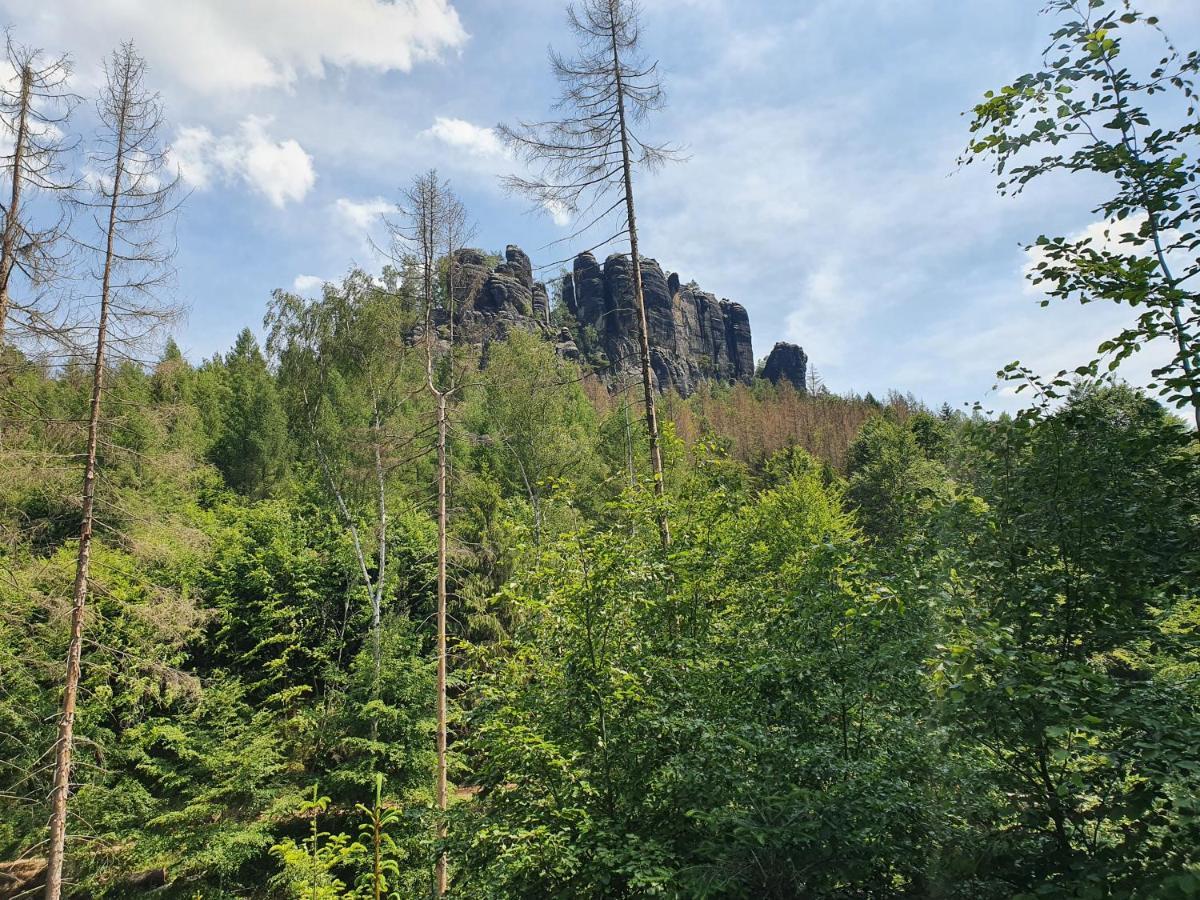 Fewo-Hierundjetzt Lichtenhain Bei Sebnitz Am Malerweg Екстериор снимка